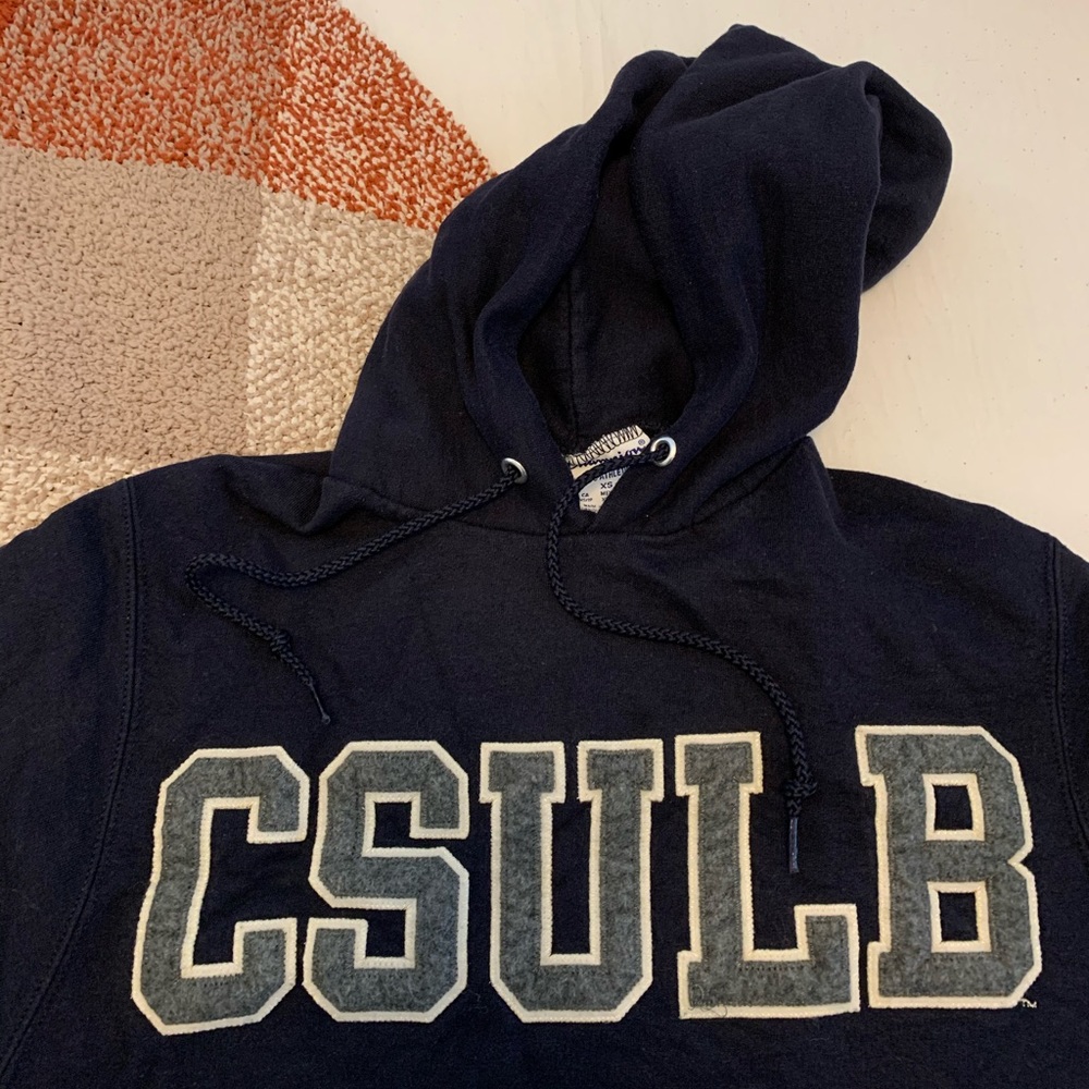 CSULB Cal State Long Beach vintage hoodie champion